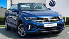Blue Used 2024 VW T-Roc Cabriolet R-line Cabriolet | £30,917 (Fair price)
