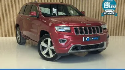 Used Jeep Grand Cherokee Overland 250 HP (183 kW) 2016 Red SUV