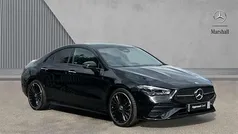 Cosmos black metallic Used 2024 Mercedes CLA220 AMG Line Premium Plus Sedan | £32,600 (Fair price)