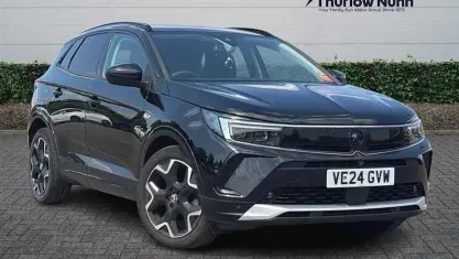 Used Vauxhall Grandland X Ultimate 131 HP (96 kW) 2024 Black SUV