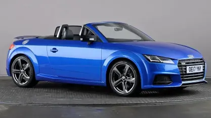 Used Audi TTS Black Edition 310 HP (228 kW) 2017 Blue Cabriolet