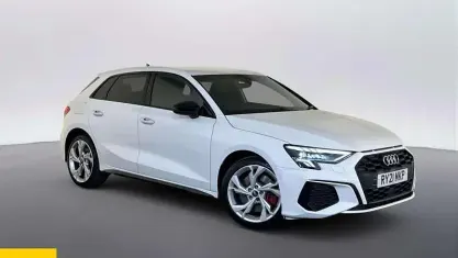 Used Audi A3 Sportback e-tron Competition 245 HP (180 kW) 2021 White Hatchback