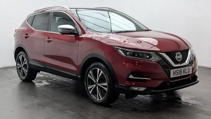 Used Nissan Qashqai Tekna+ 116 HP (85 kW) 2018 Red SUV
