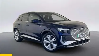 Used Audi Q4 e-tron S-Line 219 kW (299 HP) 2023 Blue SUV