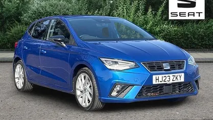 Used Seat Ibiza FR 110 HP (80 kW) 2023 Blue Hatchback