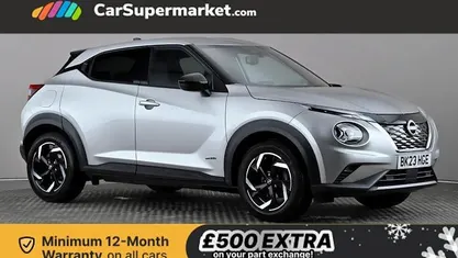 Silver Used 2023 Nissan Juke N-Connecta SUV | £14,197 (Fair price)