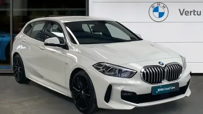 Used BMW 118 M Sport 136 HP (100 kW) 2022 White Hatchback