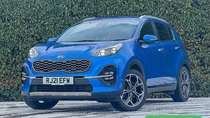 Blue Used 2021 Kia Sportage GT-Line SUV | £14,990 (Good price)