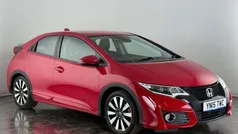 Red Used 2015 Honda Civic SE Plus Hatchback | £7,300 (Fair price)