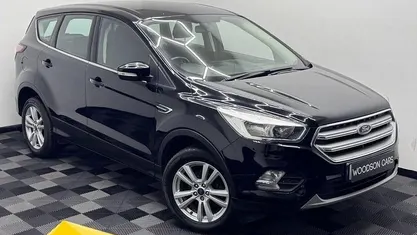 Black Used 2018 Ford Kuga Zetec SUV | £9,500 (Good price)