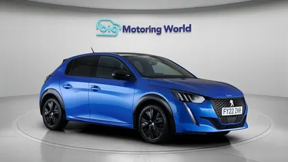 Used Peugeot 208 GT 102 HP (75 kW) 2022 Blue Hatchback