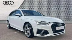 White Used 2023 Audi A4 S-Line Estate | £28,791 (Fair price)