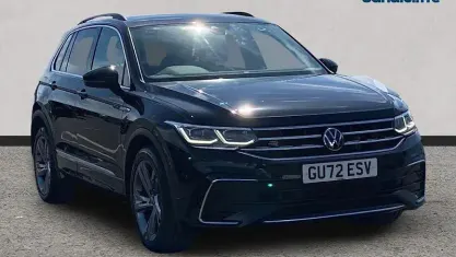 Used VW Tiguan R-line Edition 150 HP (110 kW) 2022 Black SUV