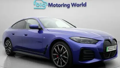 Used BMW i4 M Sport 250 kW (340 HP) 2023 Blue Sedan