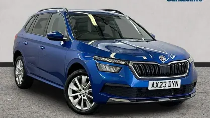 Used Skoda Kamiq SE Drive 110 HP (80 kW) 2023 Blue SUV