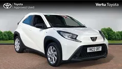 White Used 2022 Toyota Aygo PURE Hatchback | £11,715 (Fair price)