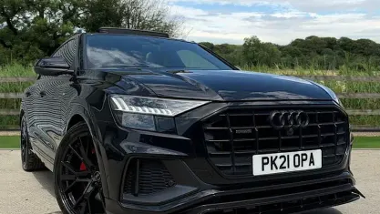 Used Audi Q8 Black Edition 286 HP (210 kW) 2021 Black SUV