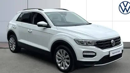 Usado VW T-Roc SE 150 HP (110 kW) 2020 Branco SUV