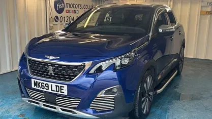 Used Peugeot 3008 Premium 131 HP (96 kW) 2019 Blue SUV