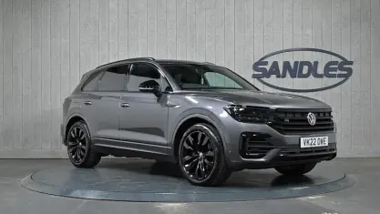 Begagnad VW Touareg Black Edition 286 HK (210 kW) 2022 Grå SUV