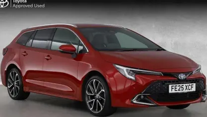 Used Toyota Corolla 196 HP (144 kW) 2025 Scarlet flare Estate