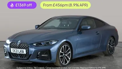 Blue Used 2021 BMW 430 M Sport Coupe | £25,485 (Fair price)