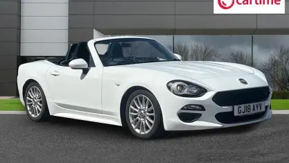 Used Fiat 124 Spider Classica 140 HP (102 kW) 2017 White Cabriolet