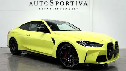 Yellow Used 2023 BMW M4 Competition Edition Coupe | £54,990 (Fair price)