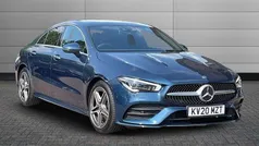 Blue Used 2020 Mercedes CLA220 AMG Line Premium Plus Sedan | £22,650 (Fair price)