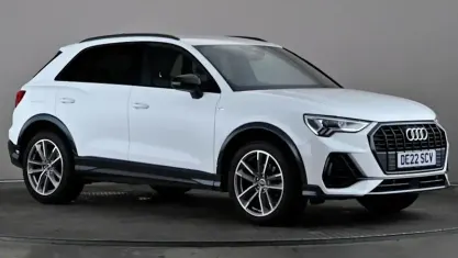 Used Audi Q3 Black Edition 150 HP (110 kW) 2022 White SUV