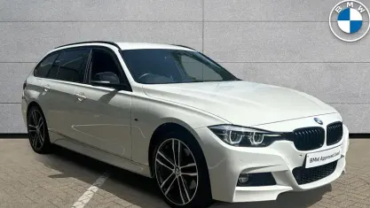 Used BMW 320 M Sport 190 HP (139 kW) 2019 White Estate