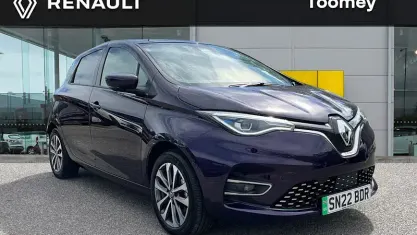 Used Renault Zoe GT 100 kW (136 HP) 2021 Purple Hatchback