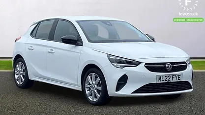 Used Vauxhall Corsa Edition 75 HP (55 kW) 2022 White Hatchback