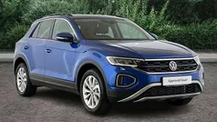 Ravenna blue Used 2025 VW T-Roc Match SUV | £25,490 (Fair price)