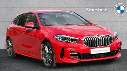 Used BMW 118 M Sport 136 HP (100 kW) 2023 Red Hatchback