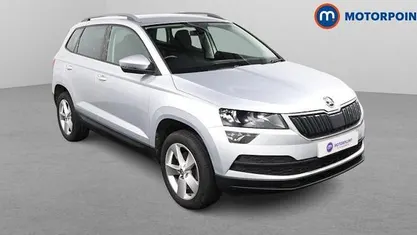 Used Skoda Karoq SE 116 HP (85 kW) 2019 Silver SUV