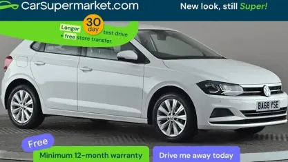 Usado VW Polo SE 95 HP (69 kW) 2019 Branco Citadino