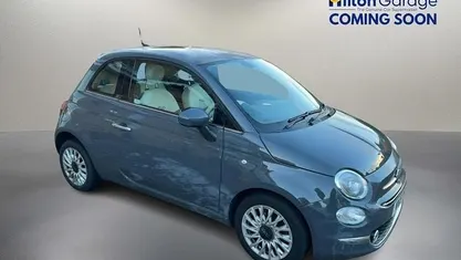 Grey Used 2019 Fiat 500 Lounge Hatchback | £7,750 (Fair price)