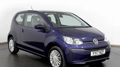 Used VW up! move up! 60 HP (44 kW) 2017 Blue Hatchback