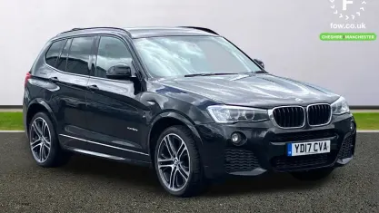Used BMW X3 M Sport 190 HP (139 kW) 2017 Black SUV