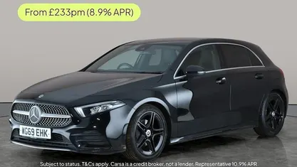 Black Used 2019 Mercedes A200 AMG line Hatchback | £14,950 (Fair price)