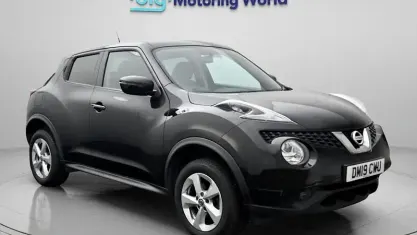 Used Nissan Juke Acenta 113 HP (83 kW) 2019 Black SUV