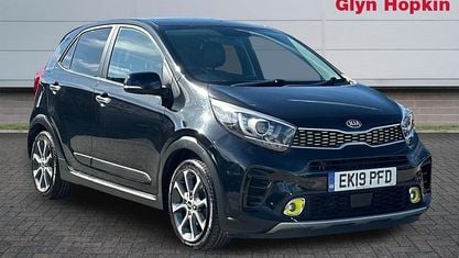 Gebraucht Kia Picanto X-Line 84 PS (61 kW) 2019 Schwarz Kleinwagen