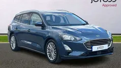 Blue Used 2019 Ford Focus Titanium X Estate | £13,000 (Fair price)