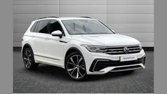 White Used 2023 VW Tiguan R-line SUV | £27,450 (Fair price)