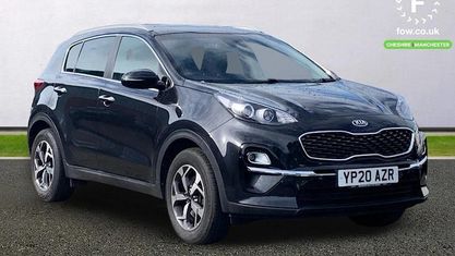 Second-hand Kia Sportage 182 CP (133 kW) 2020 Negru SUV