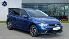 Reef blue metallic Used 2025 VW Polo Life Hatchback | £18,802 (Fair price)