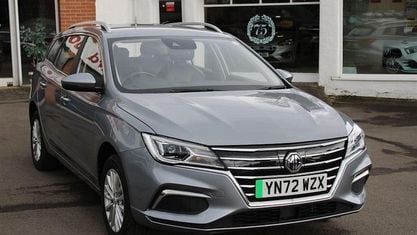 Używany MG MG5 EV Exclusive 114 kW (156 KM) 2022 Srebrny Kombi