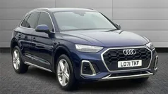 Blue Used 2022 Audi Q5 S-Line SUV | £31,995 (Fair price)