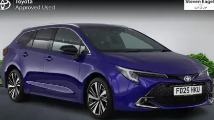 Used Toyota Corolla Design 140 HP (102 kW) 2025 Blue Estate